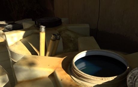 پلیس از کشف ۶۸۰۰ لیتر گازوئیل قاچاق در میانه خبرداد