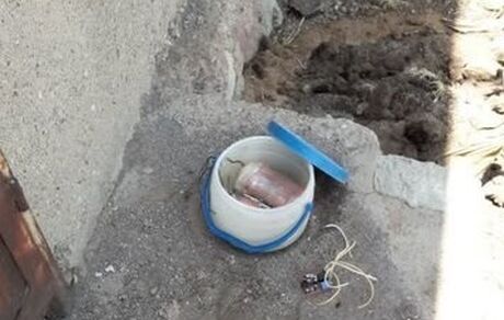 کشف یک بسته انفجاری در هشتگرد