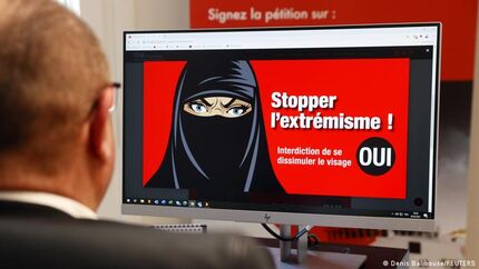 همه‌پرسی درباره منع برقع و روبنده در سوئیس