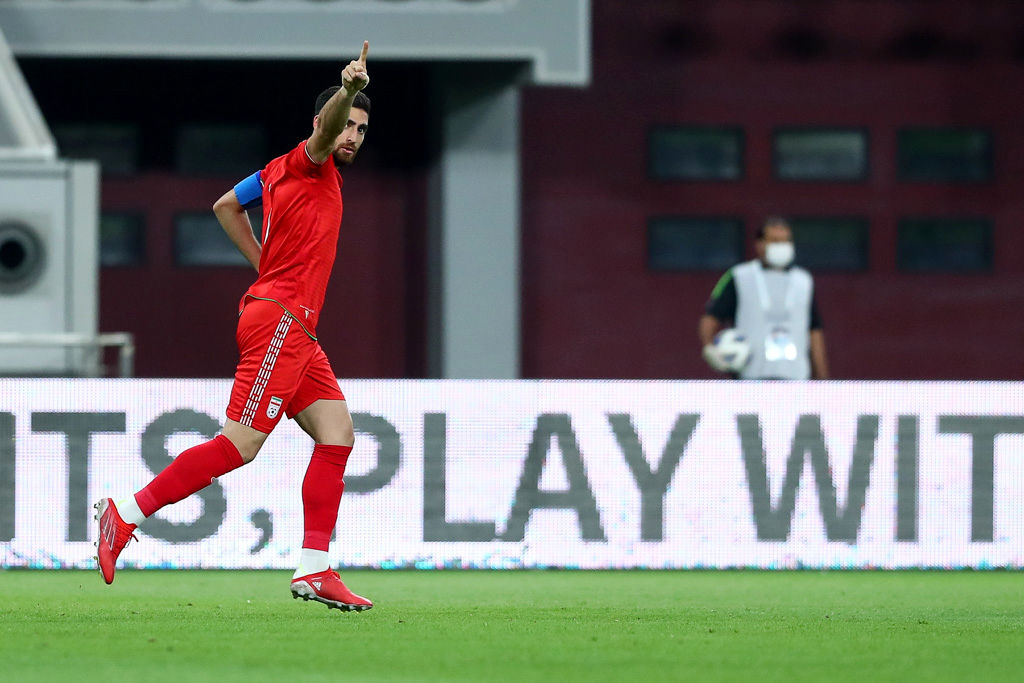 تصاویر بازی ایران و عراق در مقدماتی جام جهانی