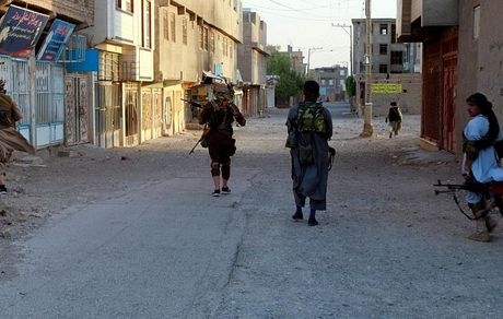 نبرد کوچه به کوچه نظامیان افغانستان با طالبان ادامه دارد