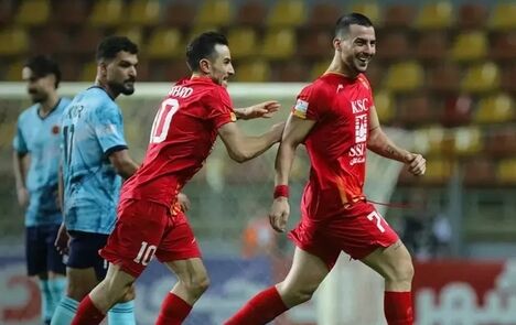 برد فولاد خوزستان مقابل مس شهربابک در بازی عجیب