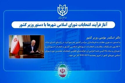 شروع فرایند انتخابات شورای اسلامی شهرها