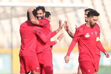 برد شش گله پرسپولیس در دیداری دوستانه