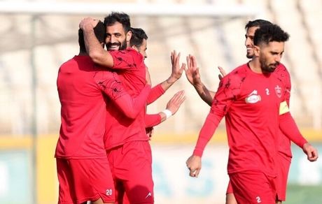 برد شش گله پرسپولیس در دیداری دوستانه
