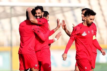 برد شش گله پرسپولیس در دیداری دوستانه