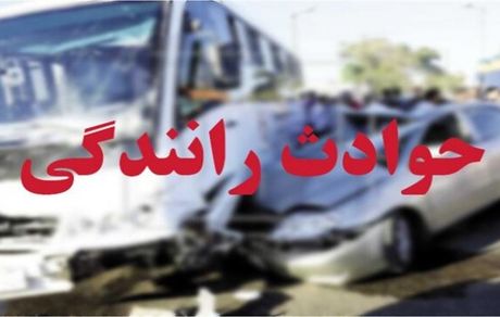 انحراف اتوبوس در جاده مرودشت - شیراز، ۸ مصدوم برجای گذاشت