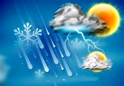 پیش‌بینی وزش باد و بارش باران در برخی نقاط کشور
