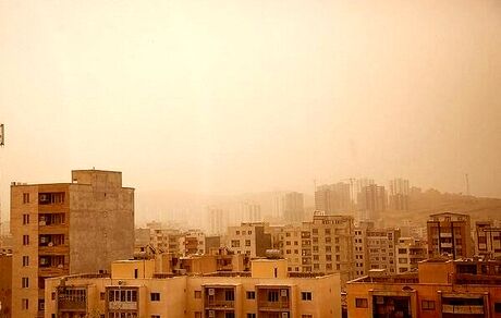 آلودگی هوا به کرمانشاه رسید