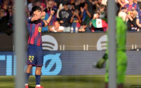 بارسلونا به صدر جدول لالیگا صعود کرد