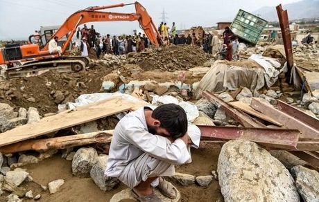 سیل در افغانستان ۱۲۰ فوتی داشت