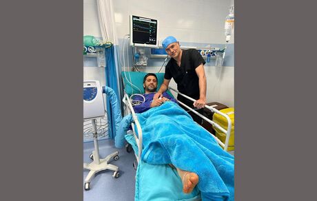 علیرضا دبیر جراحی شد