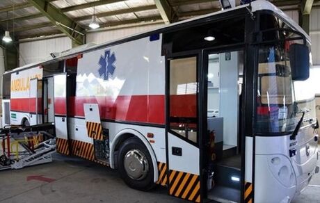 واکسیناسیون در اتوبوس آمبولانس اورژانس در تهران آغاز شد