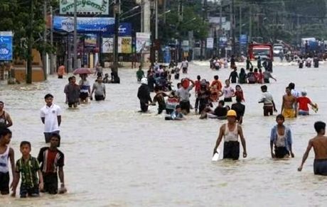 بحران خسارات سیل در میانمار