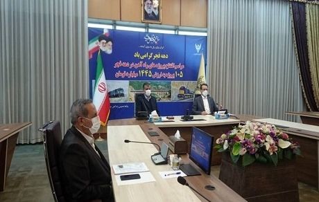 افتتاح ۱۰۵ پروژه راه‌آهن در دهه فجر با حضور وزیر راه و شهرسازی