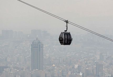 آلودگی هوای شدید در تبریز