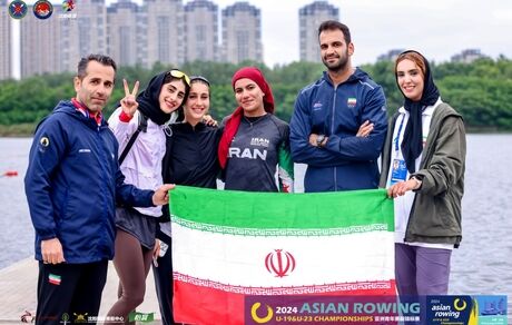 پایان کار قایقرانان کشورمان در مسابقات روئینگ قهرمانی زیر ۲۳ سال و زیر ۱۹ سال آسیا با چهار مدال