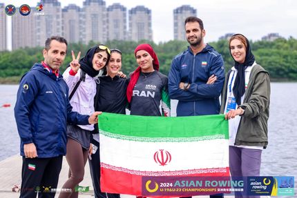 پایان کار قایقرانان کشورمان در مسابقات روئینگ قهرمانی زیر ۲۳ سال و زیر ۱۹ سال آسیا با چهار مدال