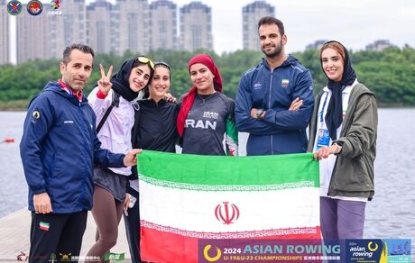 پایان کار قایقرانان کشورمان در مسابقات روئینگ قهرمانی زیر ۲۳ سال و زیر ۱۹ سال آسیا با چهار مدال