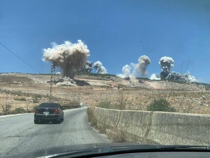ادامه حملات اسرائیل به مناطق مختلف لبنان