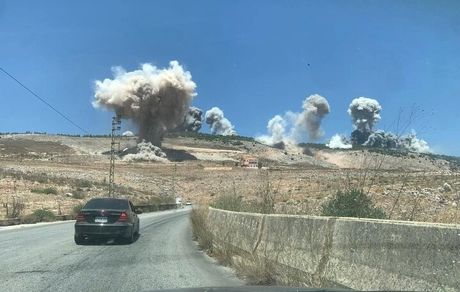 ادامه حملات اسرائیل به مناطق مختلف لبنان