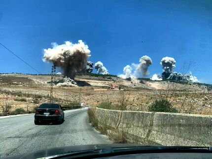 ادامه حملات اسرائیل به مناطق مختلف لبنان