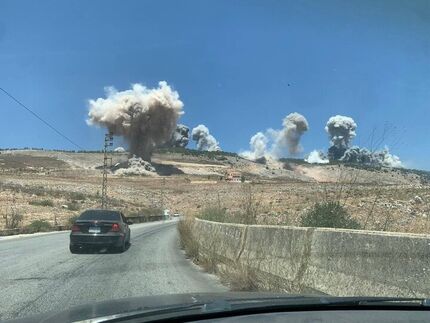 ادامه حملات اسرائیل به مناطق مختلف لبنان