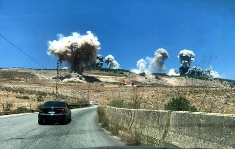 ادامه حملات اسرائیل به مناطق مختلف لبنان