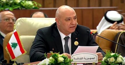 رئیس جمهور لبنان: صلح بدون تشکیل کشور فلسطین ناممکن است