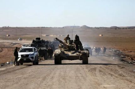 استان رقه تحت کنترل ارتش سوریه در آمد