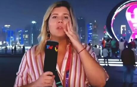 خبرنگار آرژانتینی در جام جهانی مورد سرقت قرار گرفت