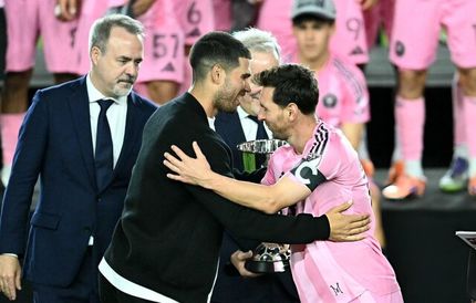 مسی در آمریکا یک جام آورد