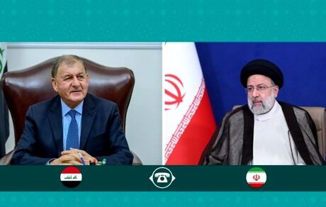 تاکید رئیسی بر ارتقای روابط دو کشور ایران و عراق فارغ از مداخلات بدخواهان