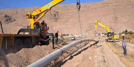  اجرایی شدن ۶۶ کیلومتر خط لوله آبرسانی در استان خوزستان توسط بسیج سازندگی