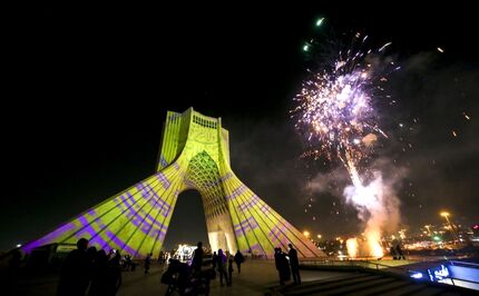 نورافشانی در ۲۶ نقطه تهران همزمان با میلاد پیامبر