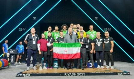 تیم ملی وزنه برداری، سوم جهان شد