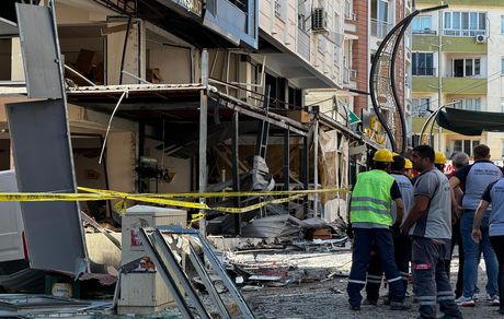 جان باختن ۴ نفر در ترکیه براثر انفجار و آتش سوزی یک رستوران