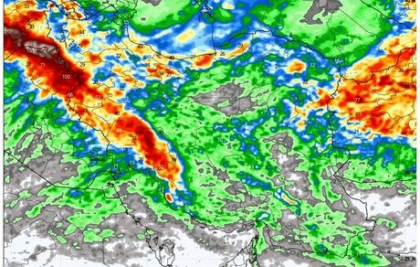 ورود سامانه جدید بارشی به کشور در روز ۱۳ بهمن