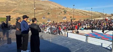 همایش بزرگ پیاده‌روی خانوادگی در سنندج برگزار شد