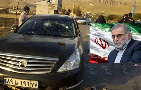 خودروی شهید فخری زاده در معرض دید عموم قرار می گیرد