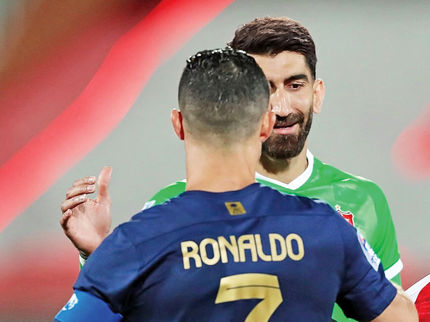 بیرانوند از رونالدو عذرخواهی کرد