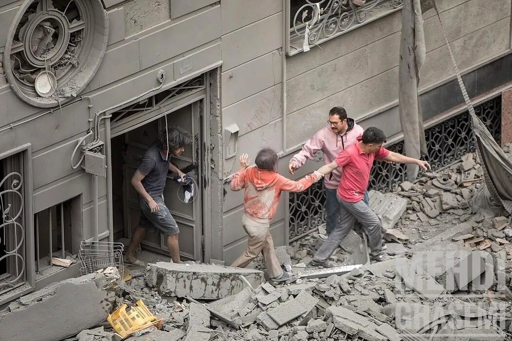 تصاویری ناراحت کننده از حمله اسرائیل و آمریکا به مناطق مسکونی عباس آباد