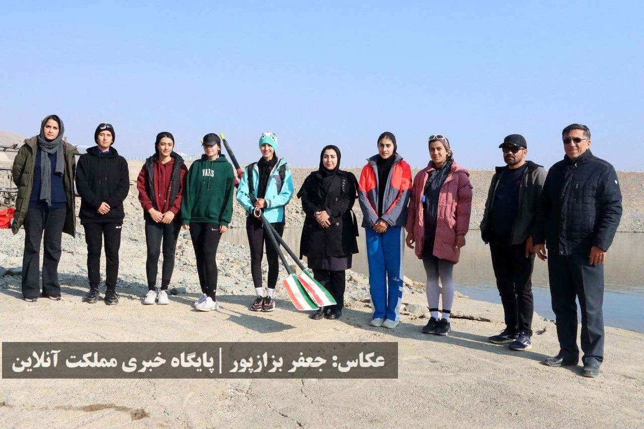اولین اردوی تیم‌های ملی روئینگ آقایان و بانوان