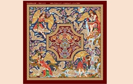 نشان ملی استاندارد برای نخستین فرش دستباف تمام ابریشم کشور