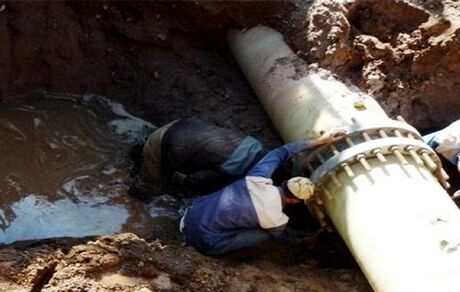 خط انتقال آب به استان یزد تخریب شد