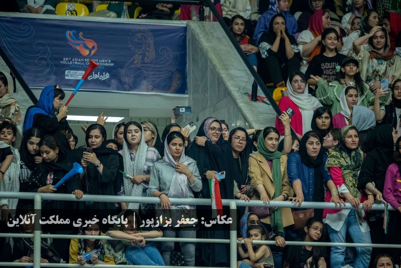 فینال و مراسم اختتامیه والیبال قهرمانی مردان آسیا در ارومیه / تصاویر
