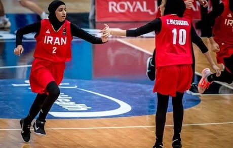 دومین برد تیم بسکتبال دختران کمتر از ۱۶ سال ایران در آسیا