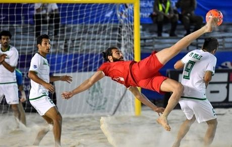 صعود تیم ملی فوتبال ساحلی به نیمه نهایی انتخابی جهان