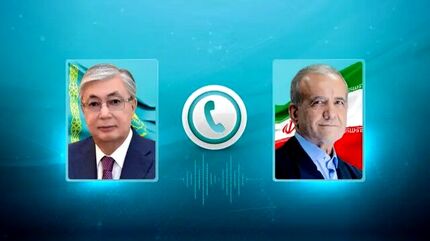 تاکید رئیس جمهور منتخب و همتای قزاقستان بر تقویت روابط دو کشور