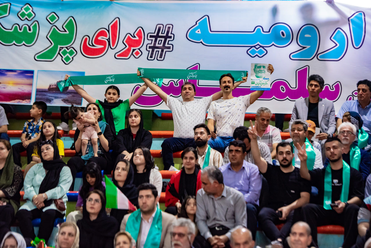 تصاویری از یک هفته تبلیغات انتخابات ریاست جمهوری در ارومیه